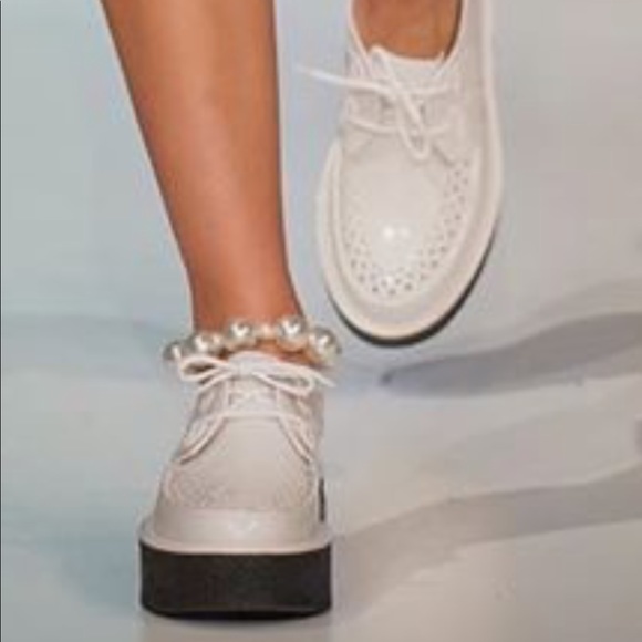 MELISSA x A LA GARCONNE RUBBER PLATFORM LACE UP - Picture 4 of 4